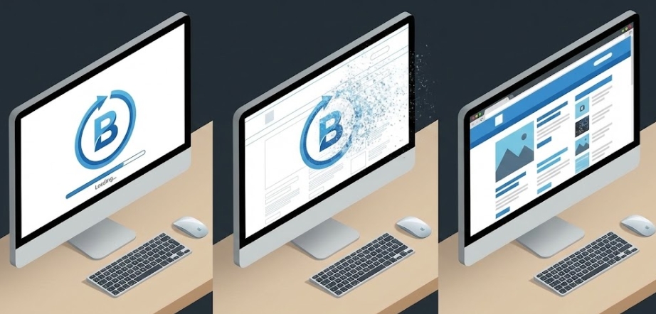 페이지 로딩 애니메이션 만들기: 로고 빙글빙글 돌리고 로딩 끝나면 자동 삭제 (HTML CSS JS)