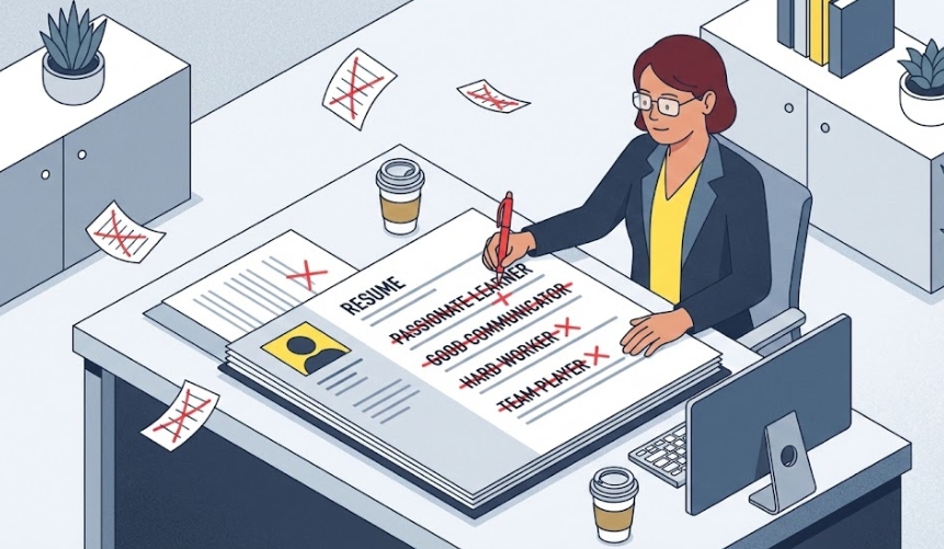 개발자 이력서 작성법: 서류 탈락을 부르는 치명적인 금지어 3가지