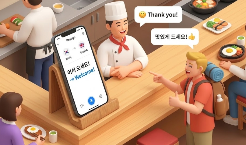영어 울렁증 사장님 필독! 안 쓰는 스마트폰 하나로 외국인 단골 만드는 카운터 세팅법