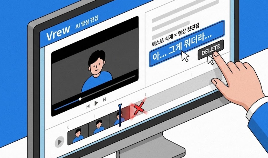 영상 자막 노가다 끝! 무료 AI 브루(Vrew)로 3분 만에 컷편집 하는 법
